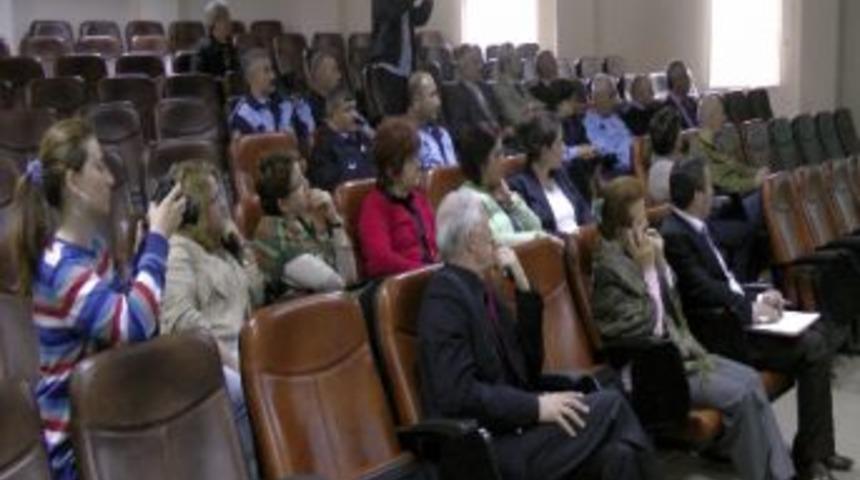 Ak&ccedil;akoca'da Su&ccedil; Ve &Ccedil;ocuklarımızın &Ccedil;evresindeki Riskler Konulu Konferans Verildi