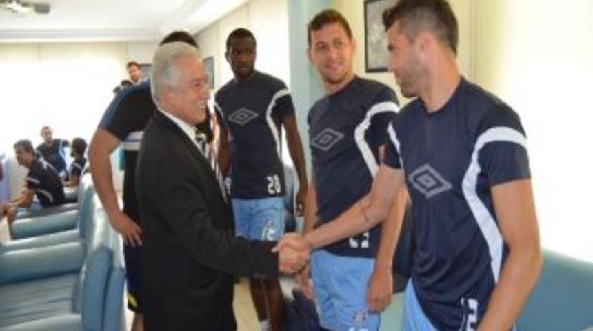 Aldırmaz&rsquo;dan Adana Demirspor&rsquo;a Moral Ziyareti