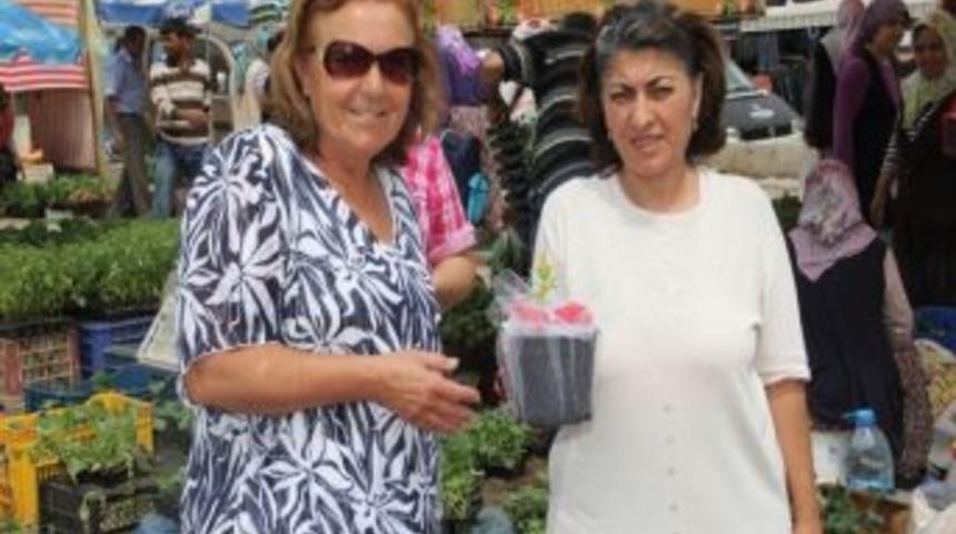 Ak Parti D&ouml;şemealtı İl&ccedil;e Kadın Kolları Anneleri Unutmadı