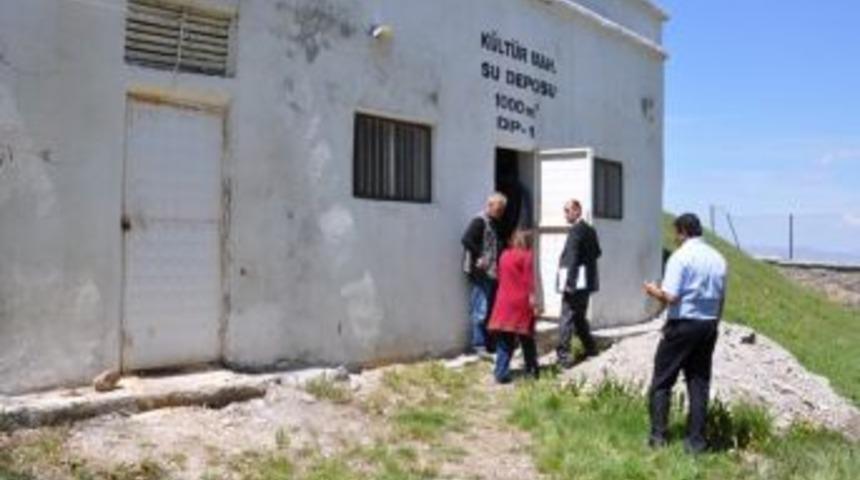 İ&ccedil;me Suyu Depoları İncelendi