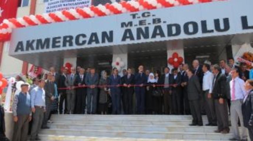 Sağlık Bakanı M&uuml;ezzinoğlu&rsquo;ndan Lise A&ccedil;ılışı