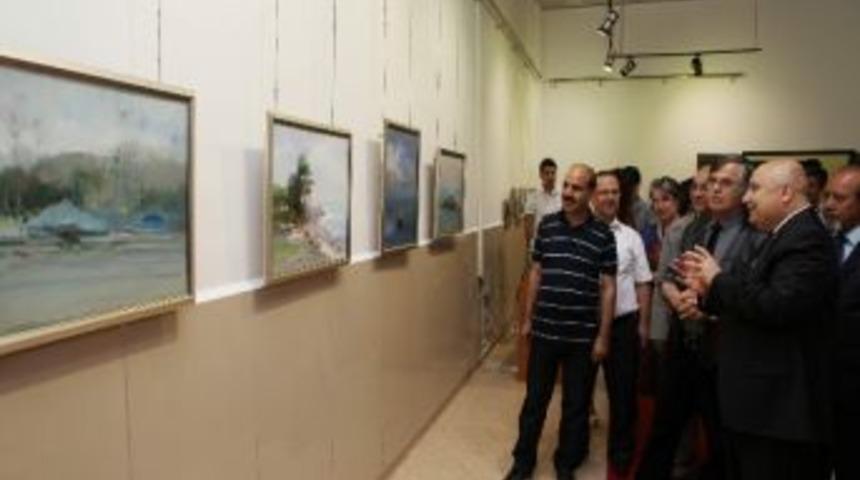 Adıyaman &Uuml;niversitesi&rsquo;nde Resim Sergisi
