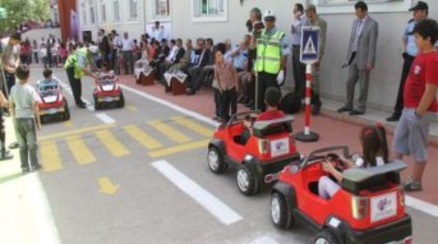 Trafik Parkı T&ouml;renle A&ccedil;ıldı