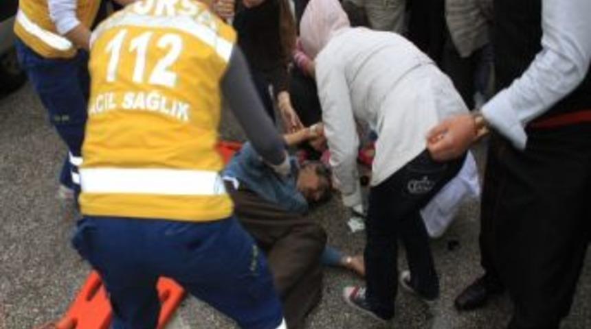 Ticari Aracın &Ccedil;arptığı Bisikletli Ağır Yaralandı