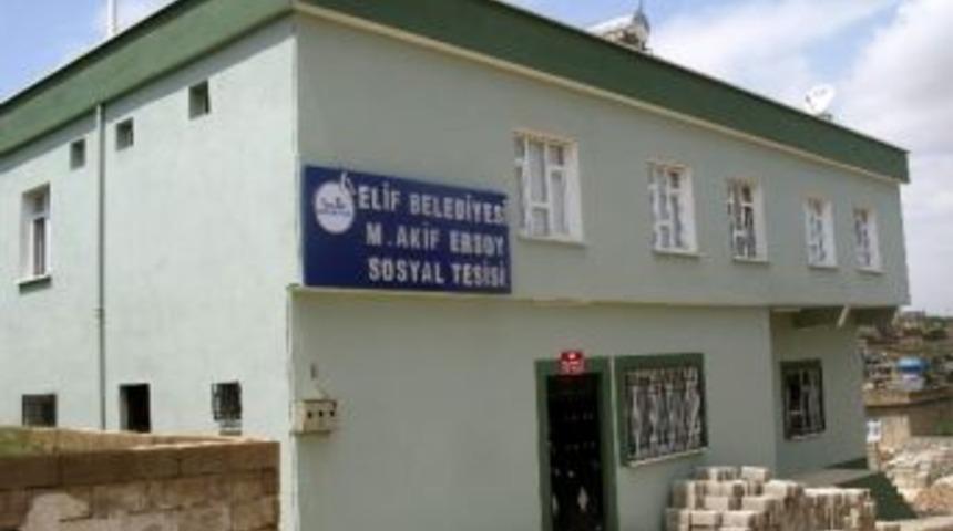 Elif Beldesinde 2 Sosyal Tesis Birden Belde Halkının Hizmete Girdi