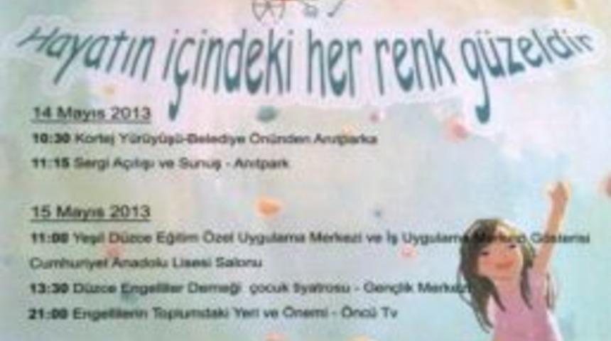 D&uuml;zce&rsquo;de &Ouml;zel Eğitim Şenliği D&uuml;zenlenecek