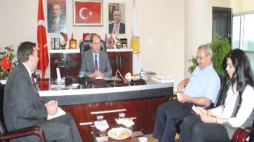 Abd Adana Konsolosundan Başkan Salt'a Ziyaret