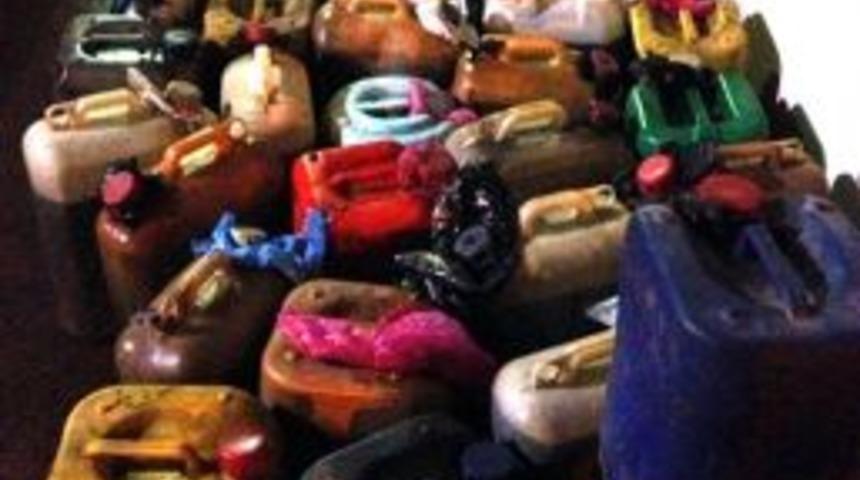 Şanlıurfa&rsquo;da Ka&ccedil;ak Mazot Operasyonu