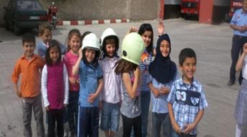 Sorgun&rsquo;da &Ouml;ğrencilere İtfaiye Konusunda Bilgi Verildi