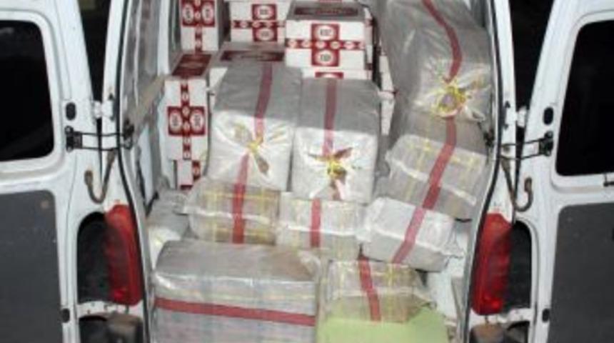 Gaziantep&rsquo;te 12 Bin 540 Paket Ka&ccedil;ak Sigara Ele Ge&ccedil;irildi