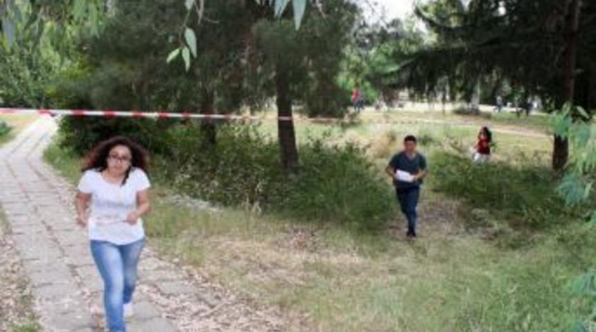 &Ccedil;&Uuml;'de Oryantiring Yarışları D&uuml;zenlendi