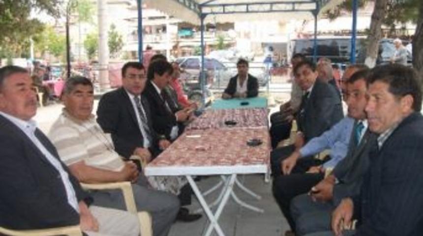 Mhp İl Y&ouml;netimi Bozan Beldesi Yağmur Duasında