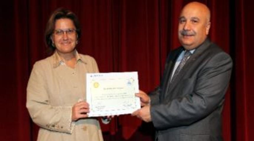 Arbap'a Katılanlara Sertifika