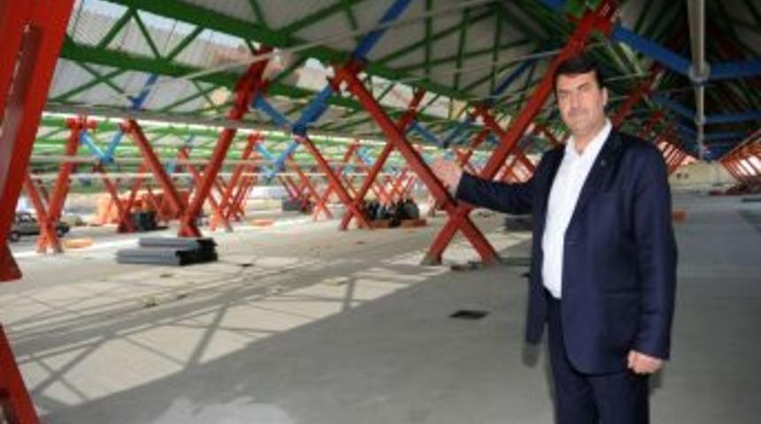 Soğanlı'ya Inşa Edilen Modern Pazar Alanı Haziranda Faaaliyette