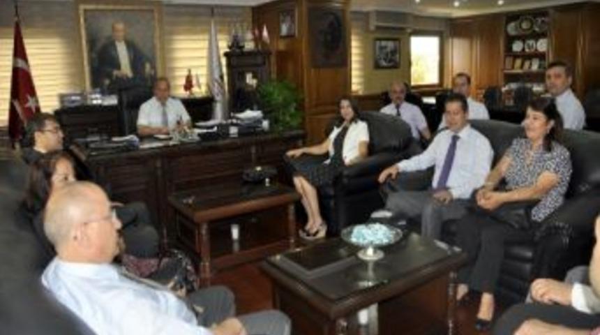 Myeok Heyetinden Belediyeye Ziyaret