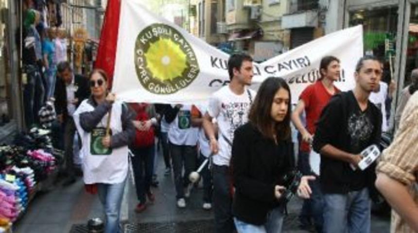 Kuşdili &Ccedil;ayırı&rsquo;na Yapılması Planlanan Avm&rsquo;ye Protesto Y&uuml;r&uuml;y&uuml;ş&uuml;