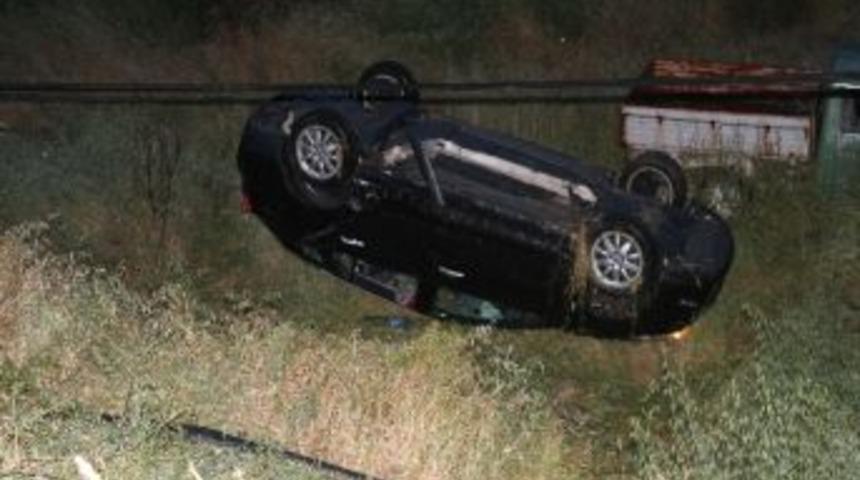 Mut&rsquo;ta Trafik Kazaları: 2 Yaralı