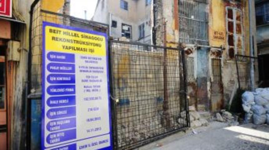 İzmir B&uuml;y&uuml;kşehir, Beit Hillel Sinagogu'nu Restore Edecek