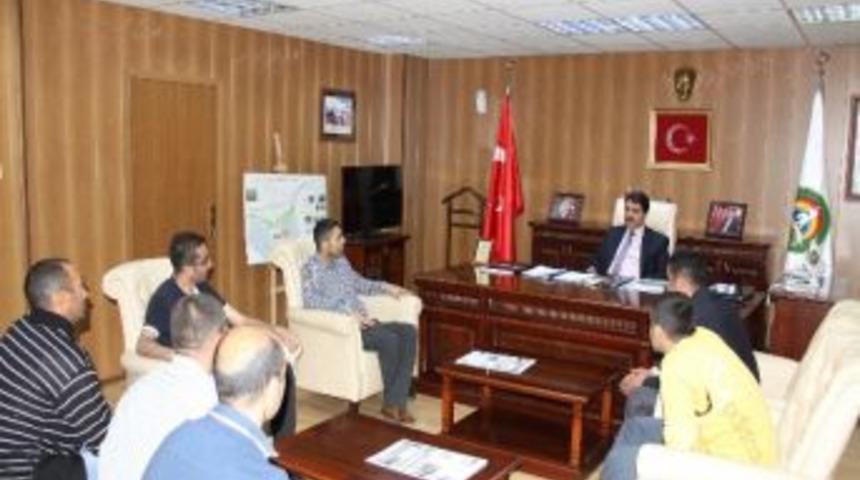 Bing&ouml;l&rsquo;de Engelliler Belediyeyi Ziyaret Etti