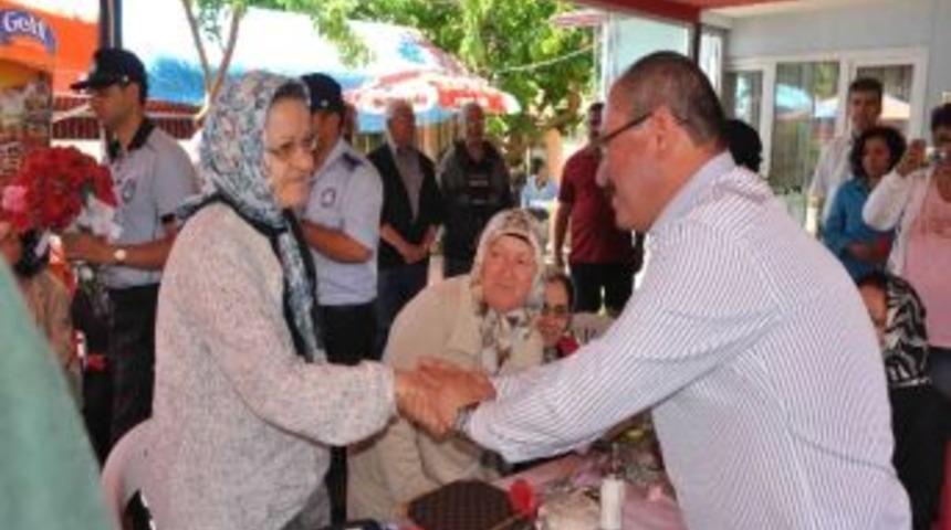 Başkan Altung&uuml;n&rsquo;den Şehit Annelerine Ziyaret