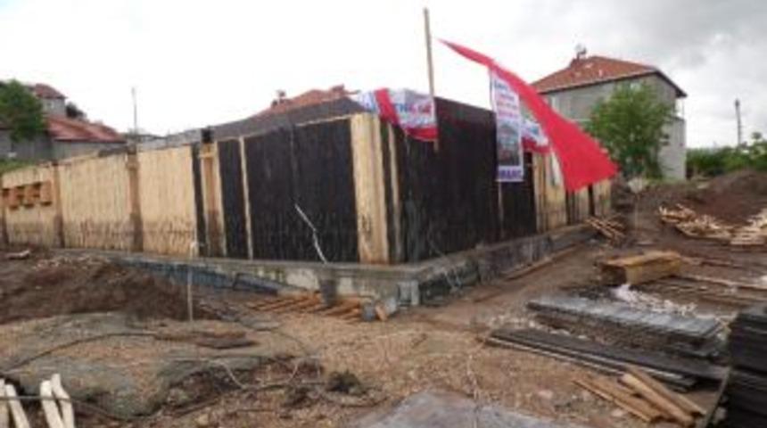 G&ouml;lbaşı&rsquo;nda Yurt Temeli Atıldı