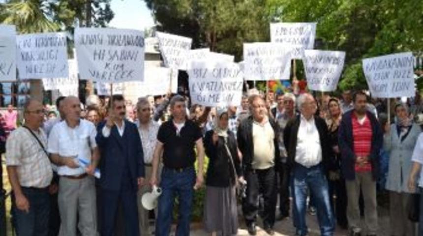 12 Yıldır Tazminat Alamayan İş&ccedil;iler Eylem Yaptı