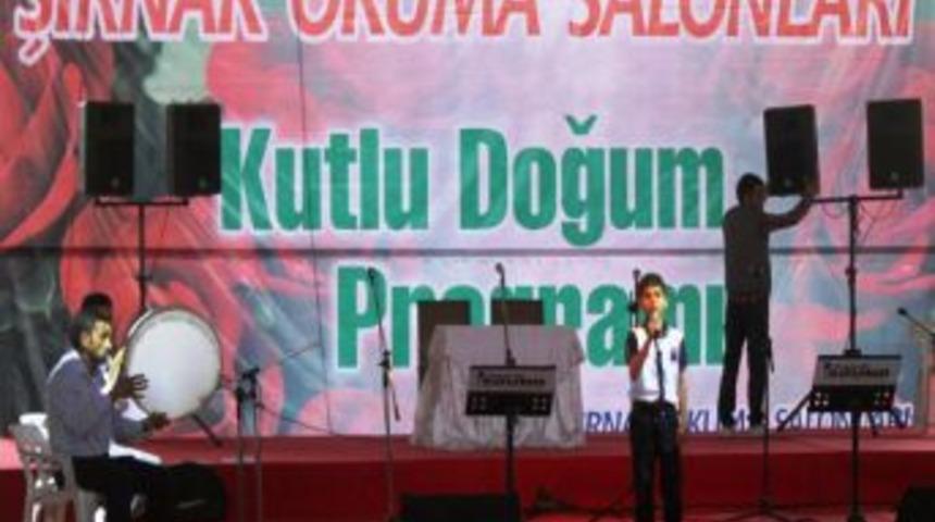 Şırnaklı Minikler Peygamber Sevgisini Aileleriyle Paylaştı