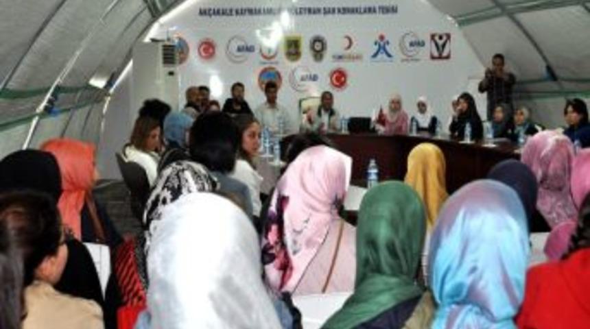 İstanbul Sefire-i Alem Derneği &Ccedil;adır Kentti Ziyeret Etti