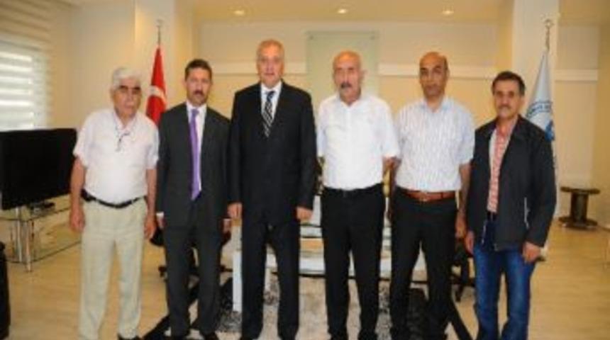 Sivaslılar Vakfı Y&ouml;netiminden Sevim&ccedil;ok&rsquo;a Ziyaret