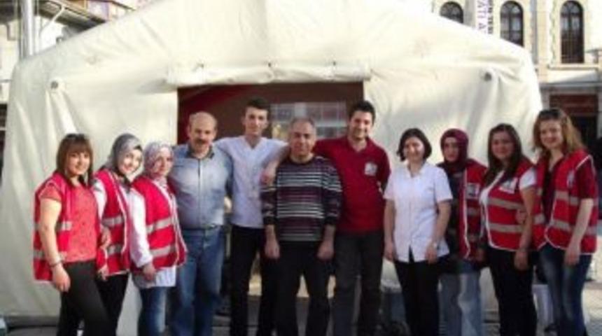 Devrekani Myo &Ouml;ğrencilerinin Kan Bağışı Kampanyası