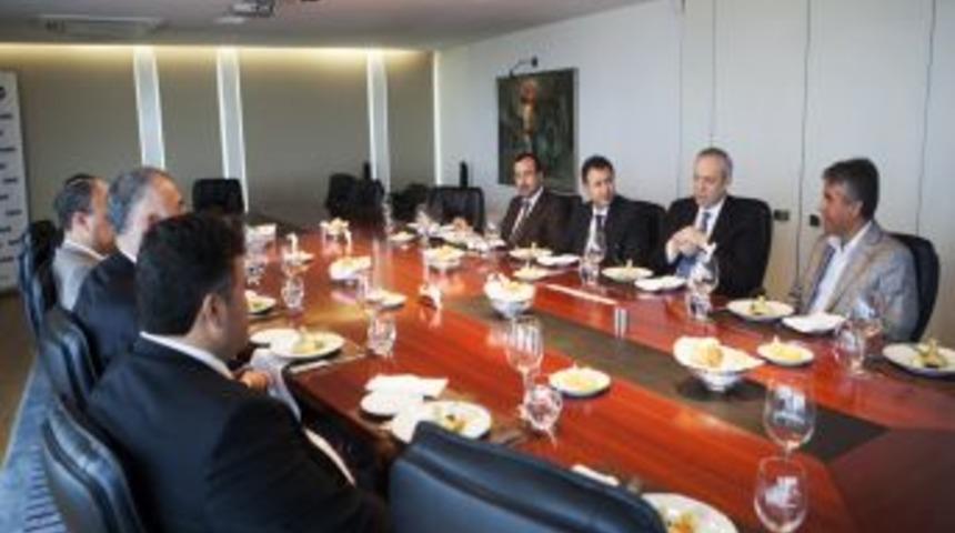 T&uuml;rk&ccedil;e Olimpiyatları Aksaray Heyeti'nden T&Uuml;SİAD'a Ziyaret