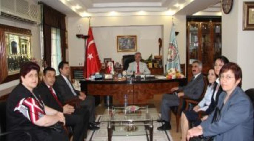 Sgk İl Müdürü Halcı’dan Çağayan’a Ziyaret