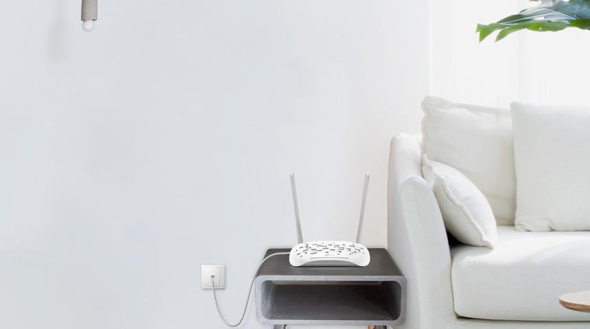 VDSL, ADSL, fiber ve kablo uyumlu modem