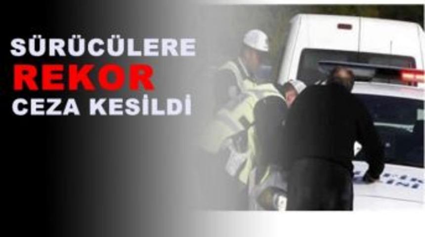 Nisan Ayında 763.279 TL ceza kesildi