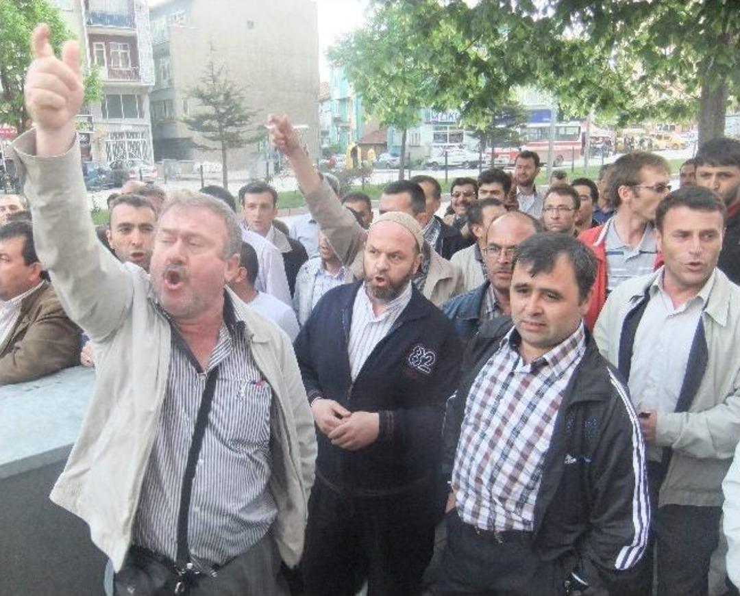 K&uuml;tahya'da İş&ccedil;i Eylemi