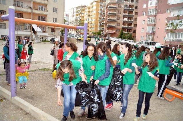 Yozgat Belediyesi Ve Milli Eğitim Müdürlüğü Daha Temiz Yozgat İçin El Ele Verdi