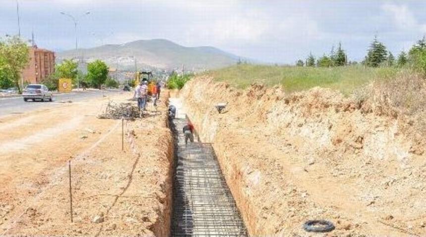 Ankara- Kayseri Kara Yolu Yeşil Bant Projesi &Ccedil;alışmaları Başladı