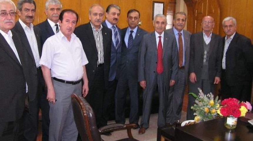 Esnaf Temsilcilerinden, Tb&rsquo;nin Yeni Y&ouml;netimine Ziyaret