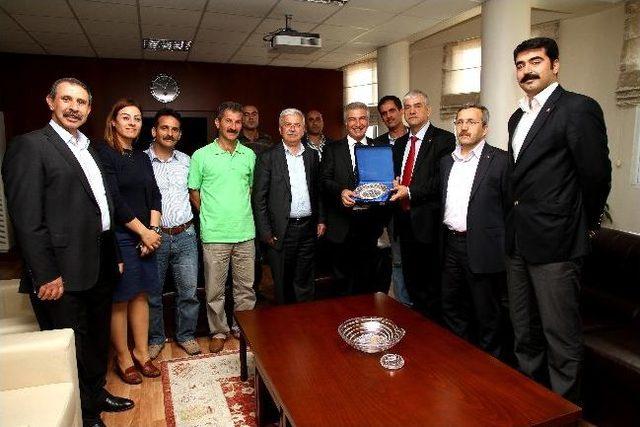 Disk Başkanı Beko’dan Başkan Durak’a Ziyaret