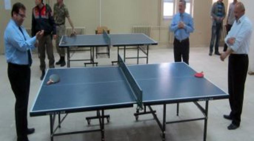 Kaymakamlık Bahar Kupası Masa Tenisi Turnuvası Başladı