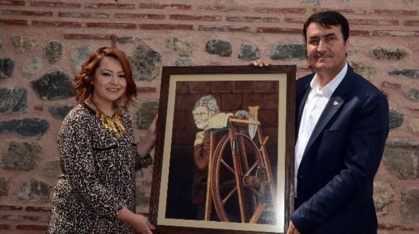 Osmek Kursiyerlerinden Resim Sergisi