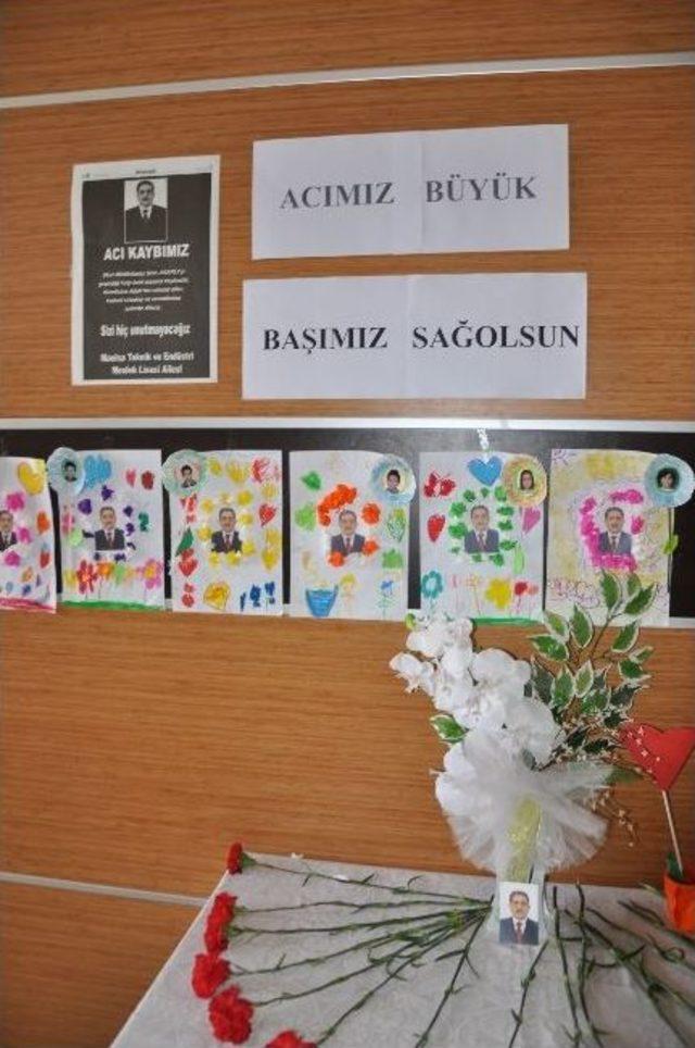 A&ccedil;ıkdil&rsquo;den Meslek Lisesine Taziye Ziyareti 1