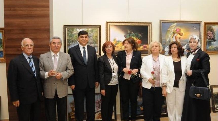 Şehitkamil Belediyesi Hanımlar Lokali Resim Sergisi A&ccedil;ıldı