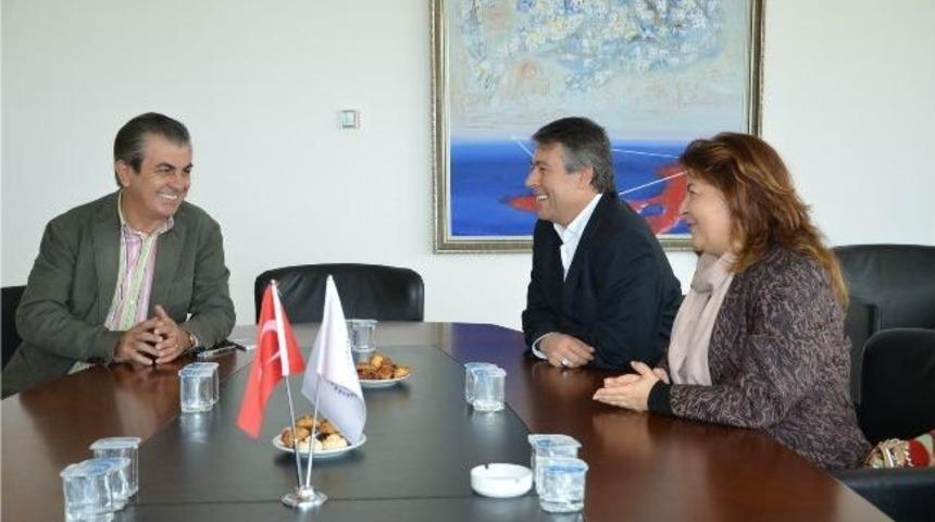 Kutlu’dan Engin’e Ziyaret