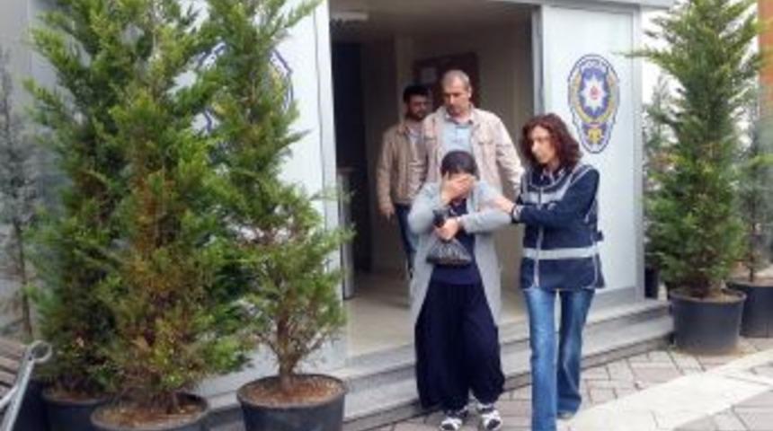 Su&ccedil; Makinesi Kadın Yakalandı