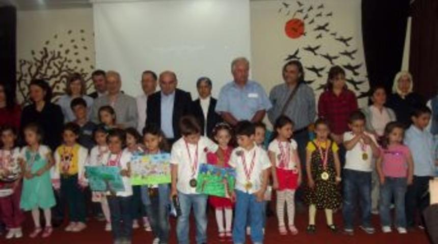 &Ouml;zel Yunusbey, 'Pastel Boya Resim Yarışması Ve Şenliği' D&uuml;zenledi