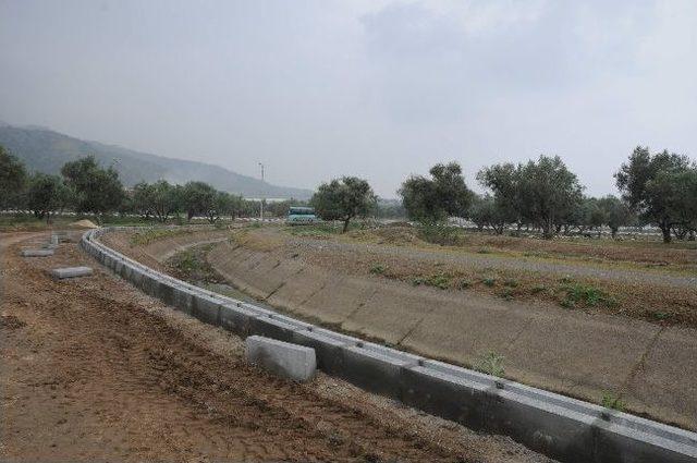 Manisa’da Kanal Boyu Güvenlik Çalışmaları Başladı