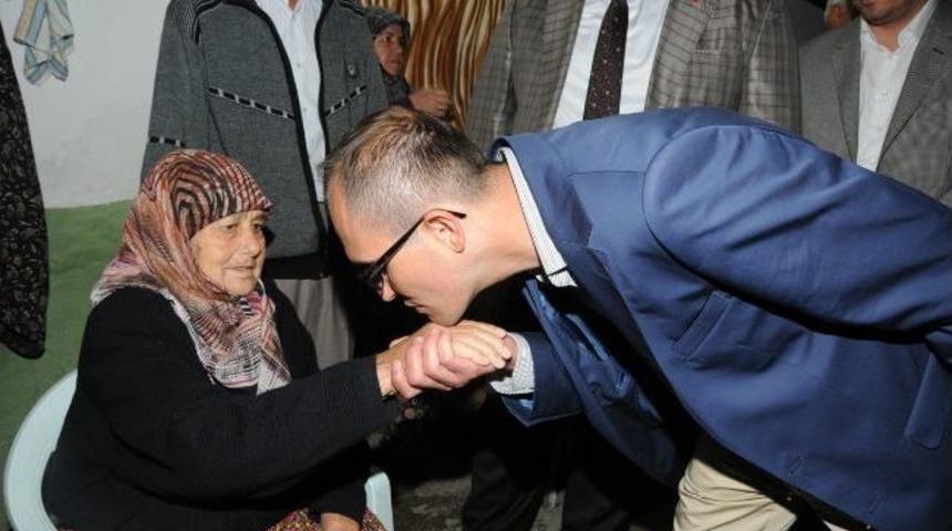 Mhp&rsquo;den Hamzabeyli&rsquo;ye Taziye Ve Hayırlı Olsun Ziyareti