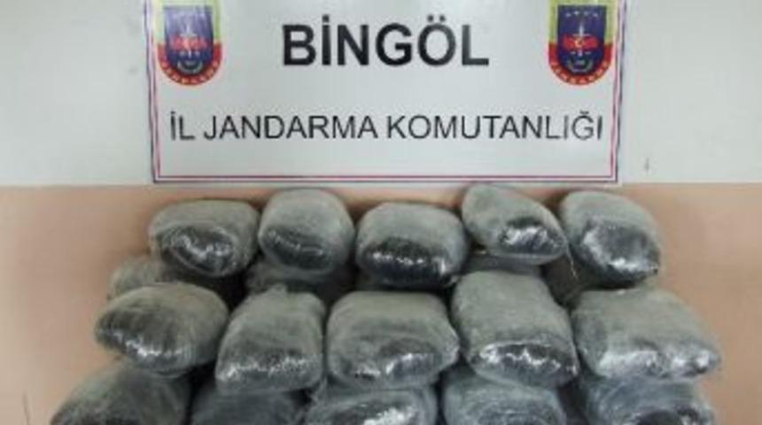 Bing&ouml;l&rsquo;de 70 Kilo Esrar Ele Ge&ccedil;irildi