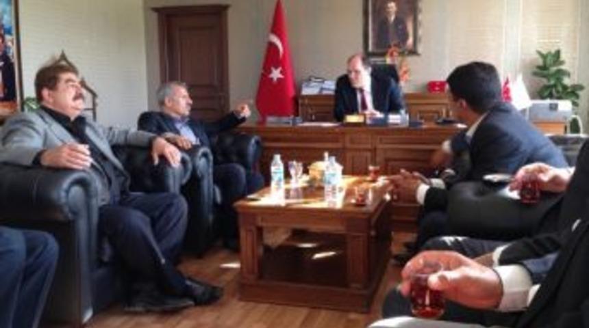 Şahin'den Kale Kaymakamlığı&rsquo;na Ziyaret